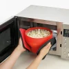 Popcornmaker XL + 4 skålar, röd