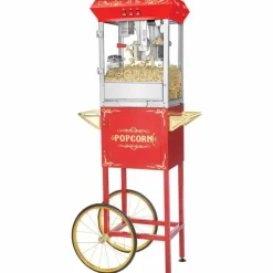 Popcornvagn All Star 8-10 liter Röd