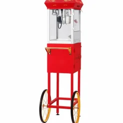 Popcornvagn All Star 8-10 liter Röd