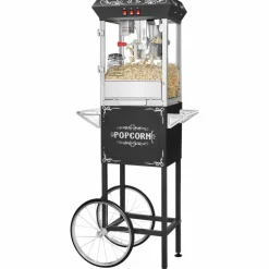 Popcornvagn All Star 8-10 liter Svart