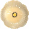 Poppy kakfat på fot 26 cm, beige