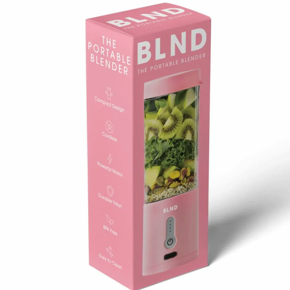 Portabel blender, rosa
