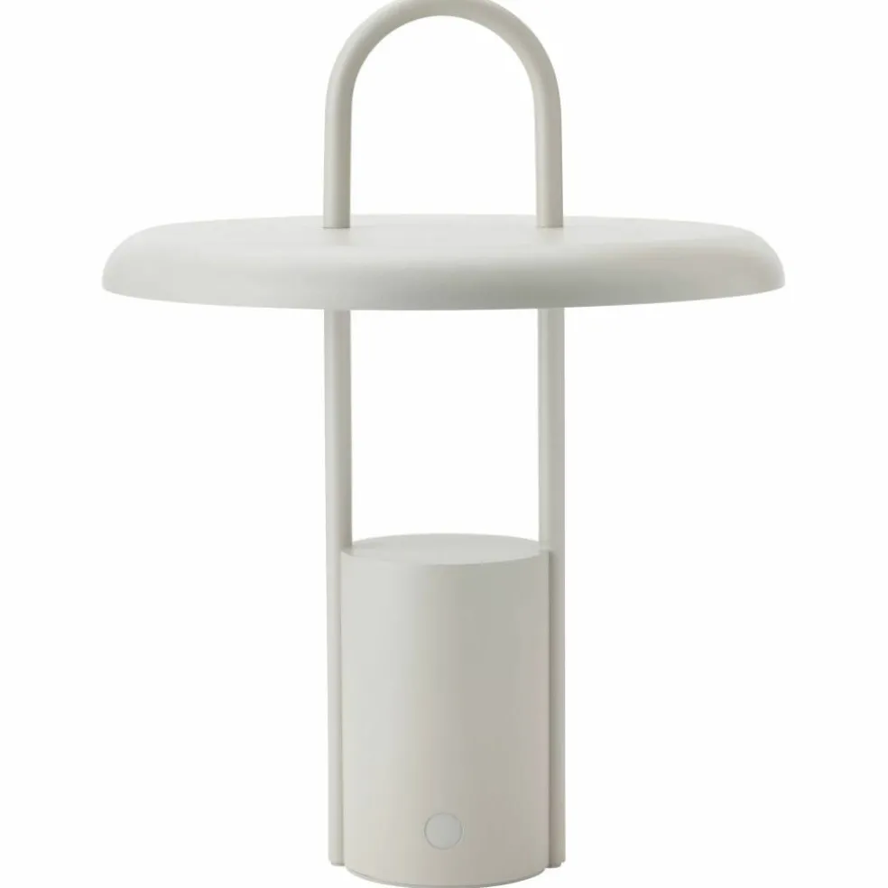 Portabel LED-lampa 33,5 cm, svart