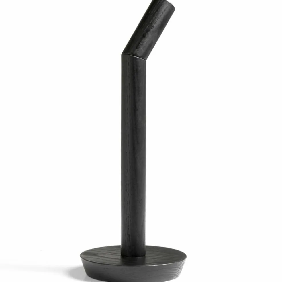 Porter hushållspappershållare, svart