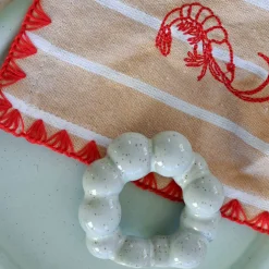 Porto servettring 4-pack, mintgrön