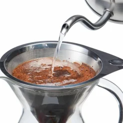 Pour-over-bryggare med mikrofilter