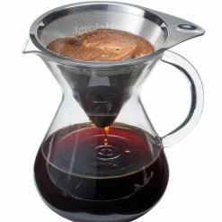 Pour-over-bryggare med mikrofilter