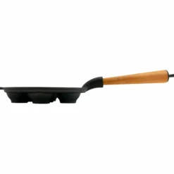 Äppelskivepanna i gjutjärn 21 cm