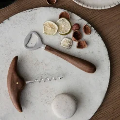 Öppnare, valnöt, 4 cm