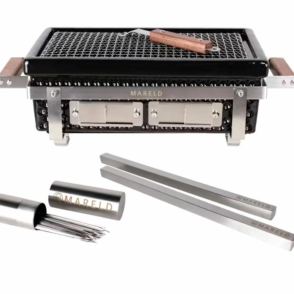 Premium Hibachigrill paket med grillspett