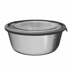 PrepSkål med lock 1 liter, rostfritt stål