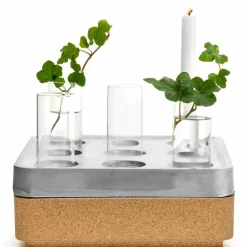 Presentkit, small korkskål, natural, vas 4-pack