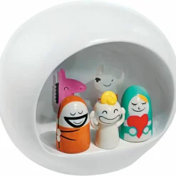 Presepe Julkrubba Porslin Vit