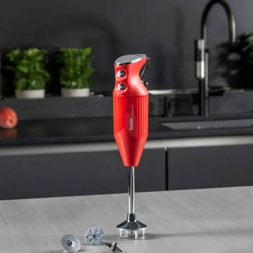Prime stavmixer 250 watt, röd