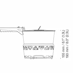 PrimeTech Gaskök Stove Set II 2.3L
