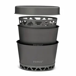 PrimeTech Stove Set stormkök 2 st kastruller 2,3 liter + stekpanna
