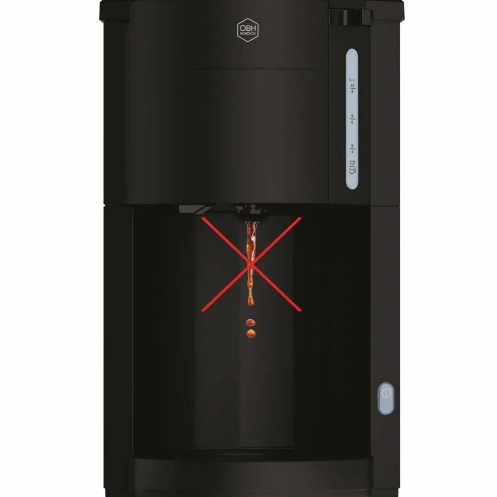 Pro Aroma kaffebryggare, svart