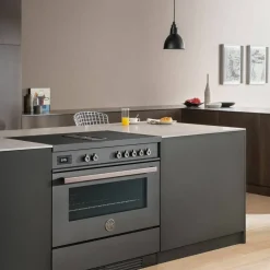 PROCH94I1ECAT Spis med integrerad fläkt 90 cm, carbonio