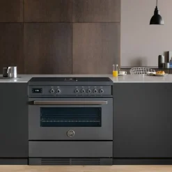 PROCH94I1ECAT Spis med integrerad fläkt 90 cm, carbonio