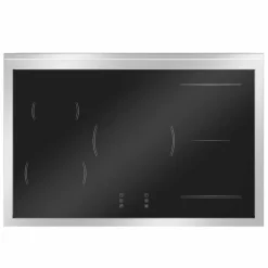 Professional PRO95I2EROT2 induktionsspis 90 cm med 5 zoner och 2 ugnar, röd