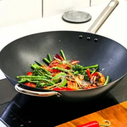 Professionell Wok Induktion 26 cm Non-stick