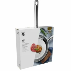 Profi stekepanne 24 cm, rustfritt stål