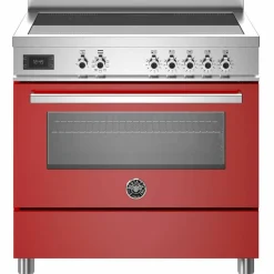 PRO95I1EART Professional induktionsspis med singelugn, 90 cm, orange