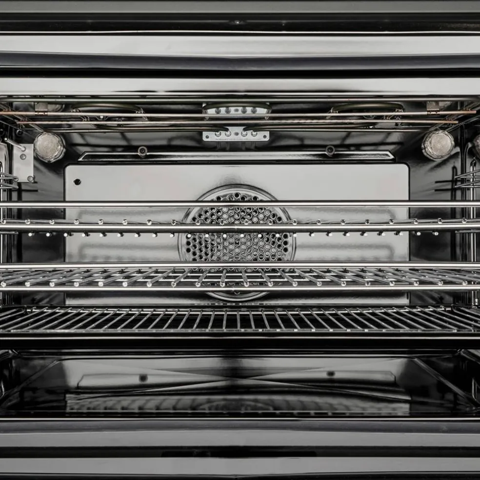 PRO95I1ECAT Professional induktionsspis med singelugn 90 cm, matt svart