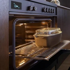 PRO95I1ECAT Professional induktionsspis med singelugn 90 cm, matt svart