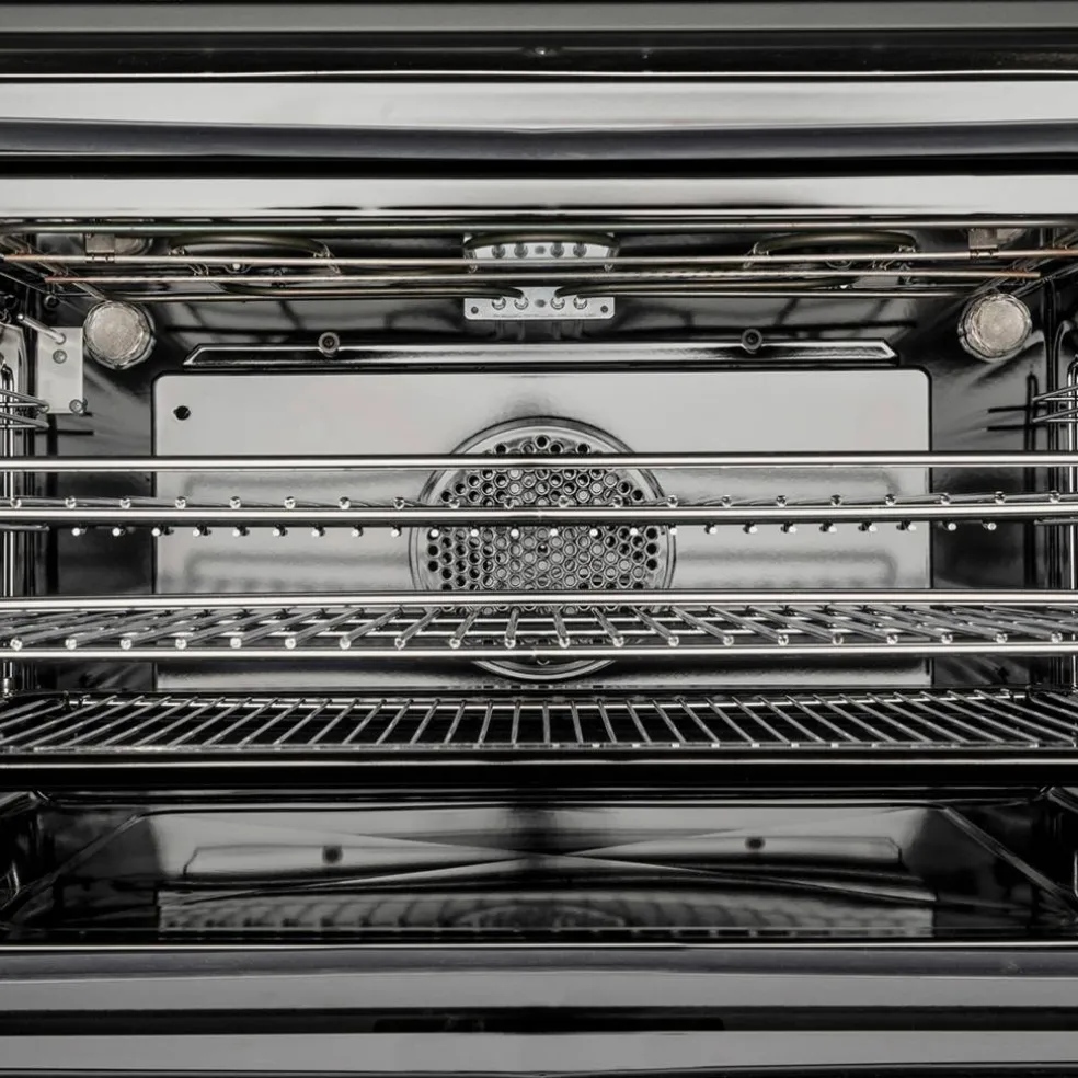 PRO95I1ECAT Professional induktionsspis med singelugn 90 cm, matt svart
