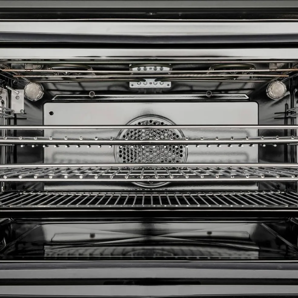 PRO95I1ECAT Professional induktionsspis med singelugn 90 cm, matt svart