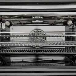 PRO95I1EROT Professional induktionsspis med singelugn, 90 cm, röd