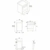PRO64L1EGIT2 Professional gasspis 60 cm med 4 brännare och 1 ugn, gul