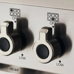 PRO64L1ENET2 Professional gasspis 60 cm med 4 brännare och 1 ugn, svart