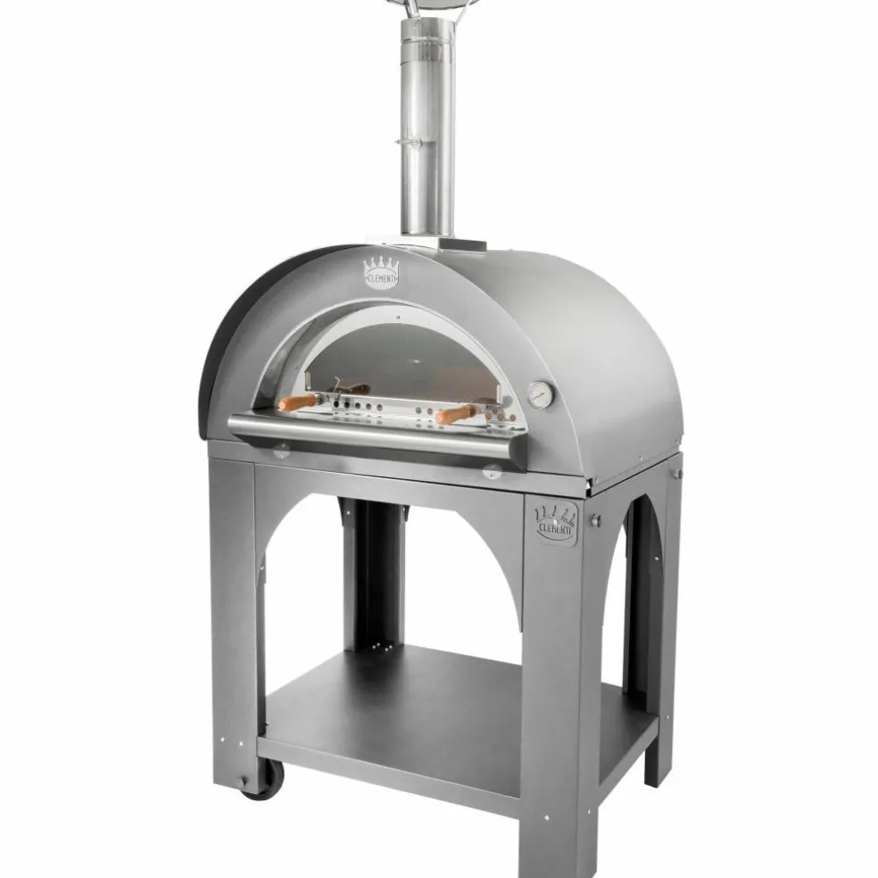 Pulcinella Vedeldad Pizzaugn 80x60 cm. Rostfritt stål