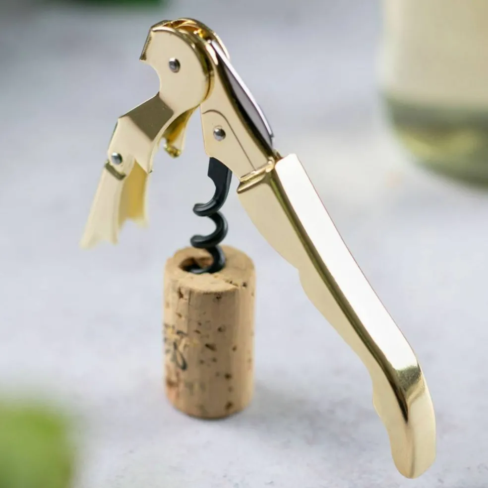 Pulltaps Basic vinöppnare, guld