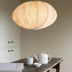Pumpkin taklampa, vit