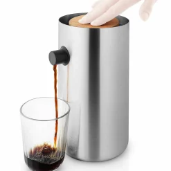 Pumptermos, 1,8 liter, steel
