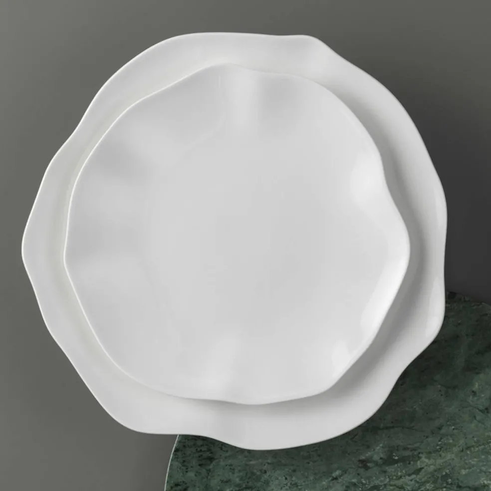 Pura frukosttallrik 22 cm, vit