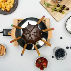 Pure fondueset, svart