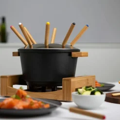 Pure fondueset, svart