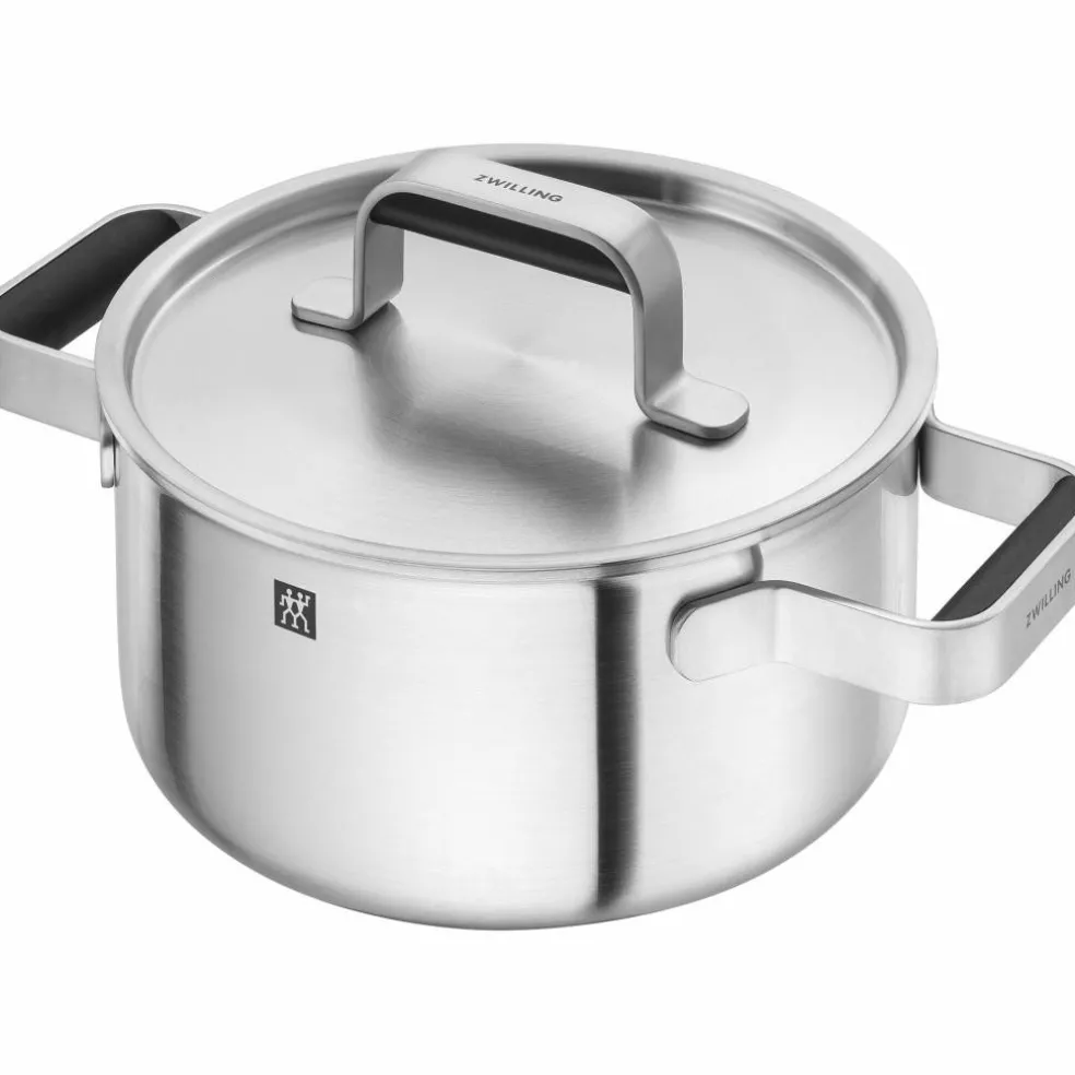 Pure grytset 5 delar + 4 lock, rostfritt stål