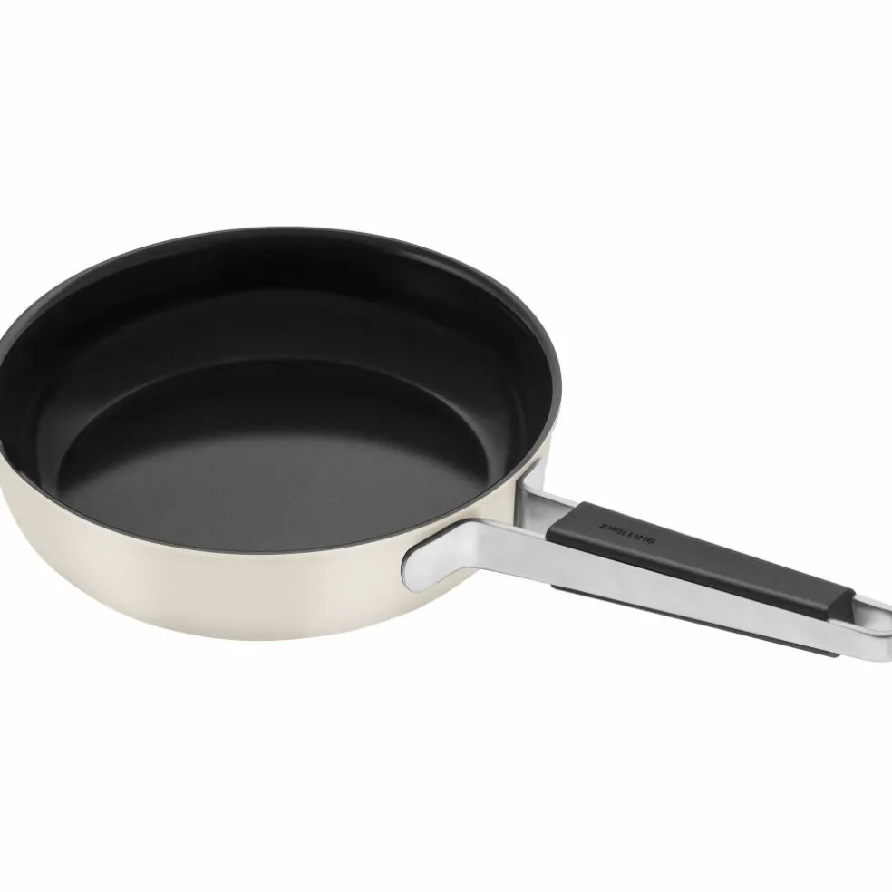 Pure stekpanna 24 cm, rostfritt stål, grön