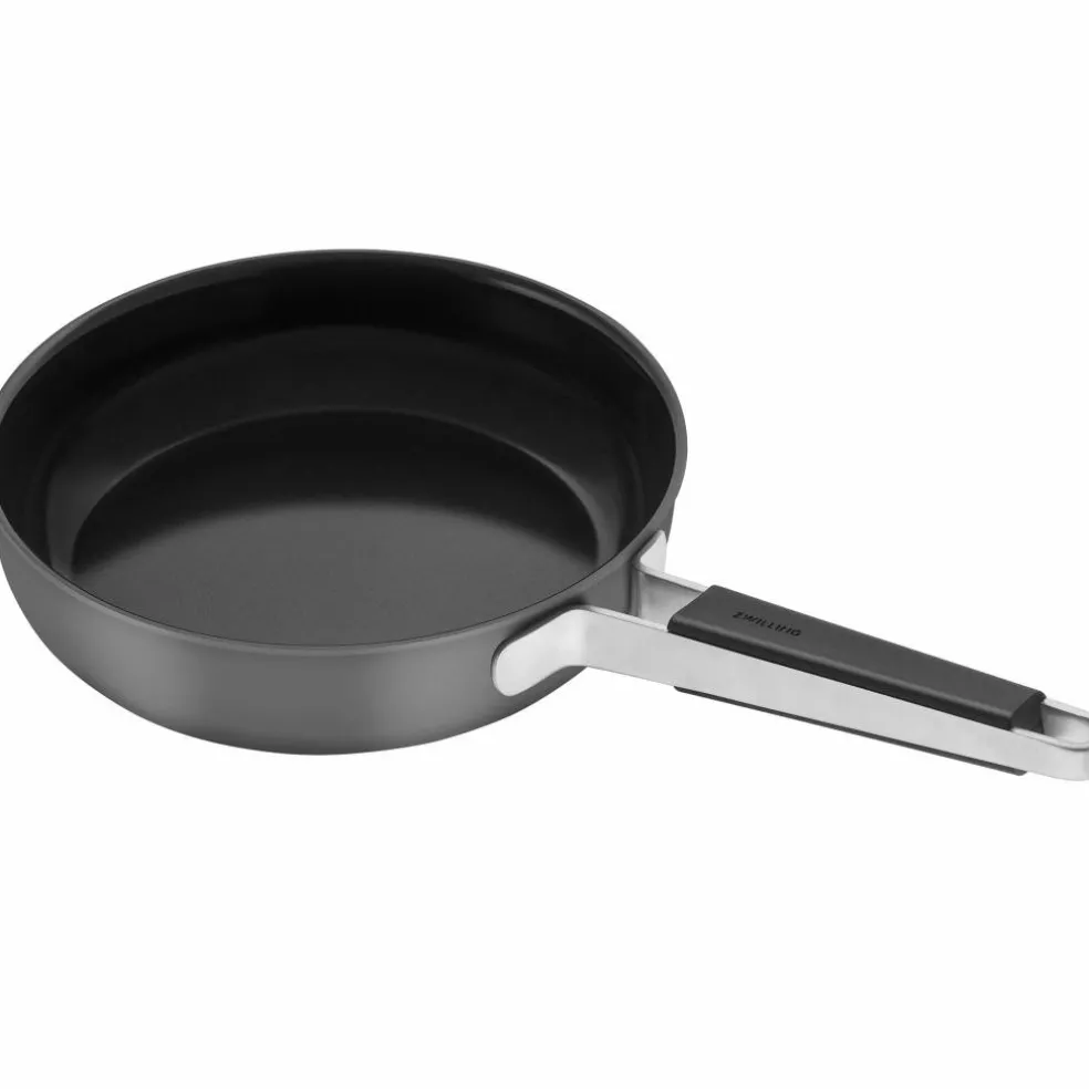 Pure stekpanna 24 cm, rostfritt stål, grön