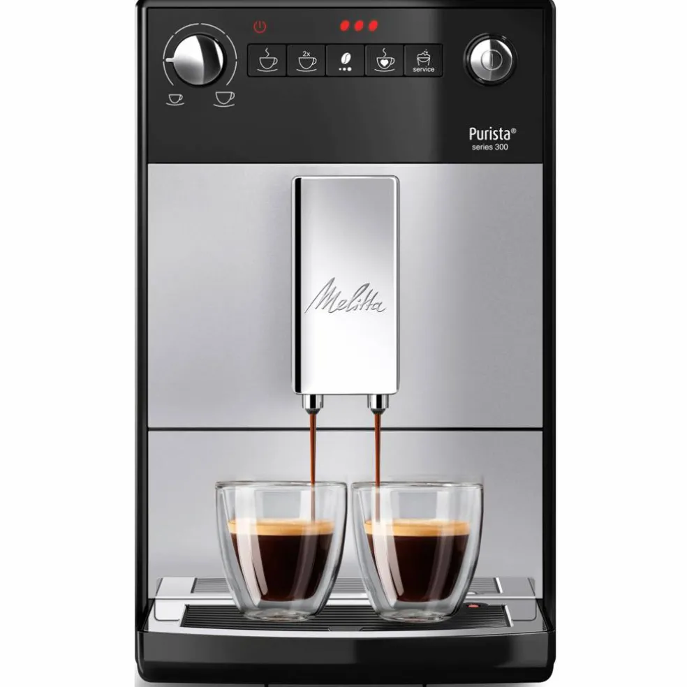 Purista Helautomatisk kaffemaskin, silver