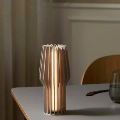 Radiant LED-lampa portabel 25 cm, pearl beige