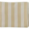 Randig duk 260 x 140 cm, choko
