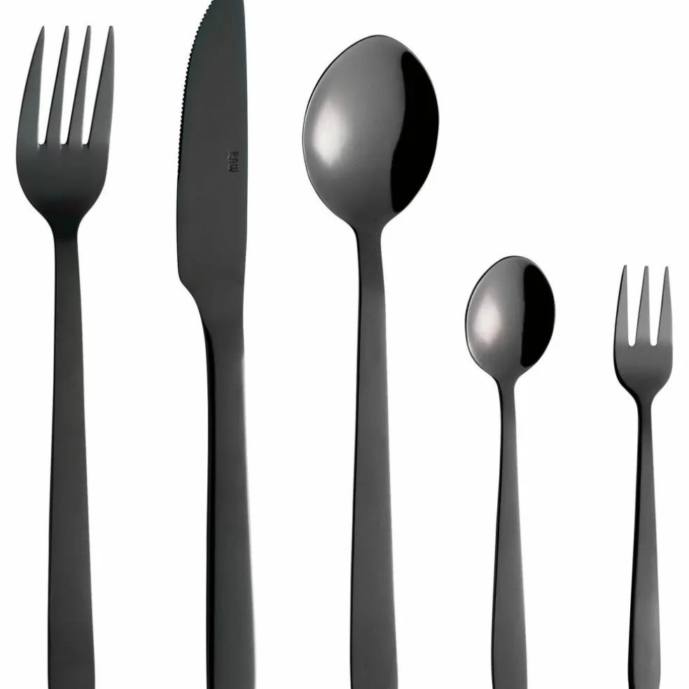 Raw bestickset 60 delar, champagne-guld