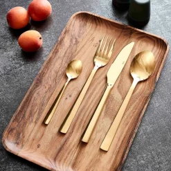 RAW bestickset 24 delar, guld