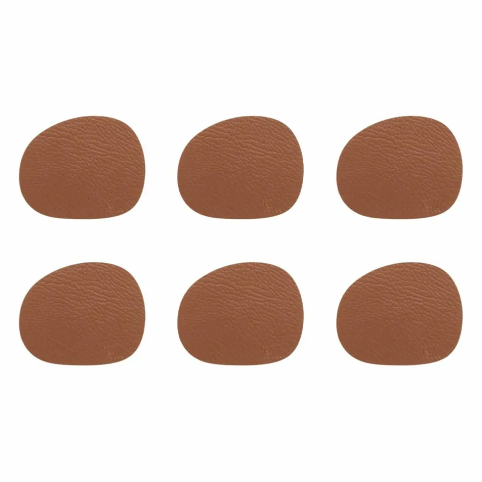 RAW Buffalo glasunderlägg 6-pack, svart